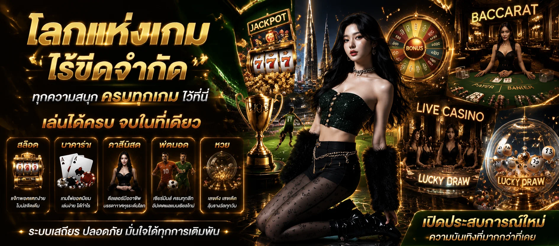 รวมเกมสล็อต คาสิโนสด แทงบอลบน WIN666